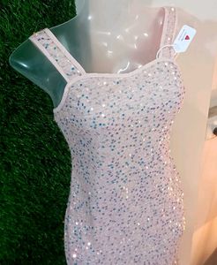 Prom Evening Sequined Maxi Gown