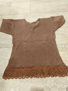 Coffee Brown Top