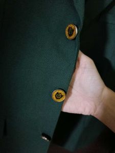Vardhman Green Blazer