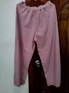 Pink Wide Leg  Pants