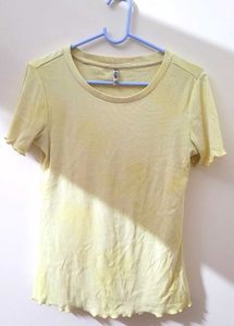 Bare Denim Yellow Tshirt