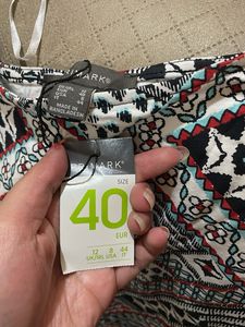Patterned Bodycon Dress