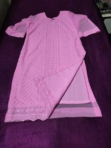 Unworn Beautiful Georgette Kurta Set On Sale!