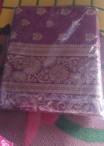 Banarasi Art Silk Saree With Blouse Piece