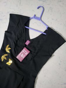 Athena Women black Fit &amp; Flare Dress