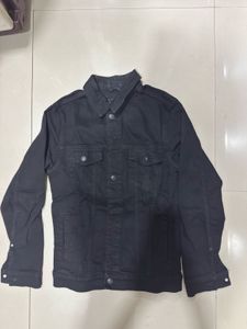 Zara Black Denim Jacket