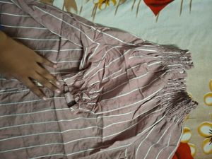 Striped Button-Down Top