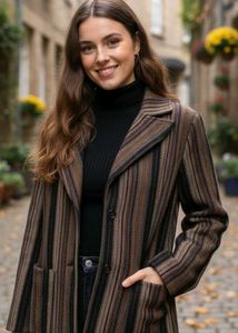 expensive brown coat