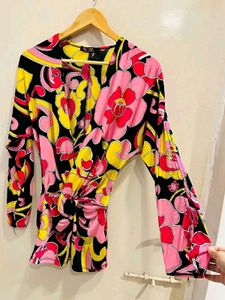 Beautiful Floral Print Top