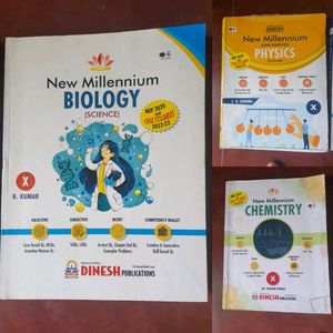 DINESH CLASS 10TH SCIENCE BOOKS