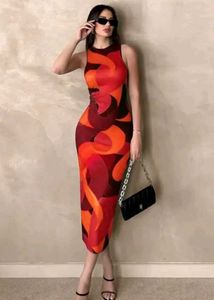 Stylish Patterned Bodycon Dress