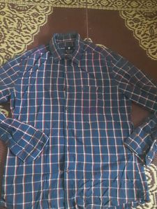 Checked Blue Shirt