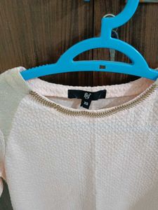 Cream Light Pink Top Great Deal