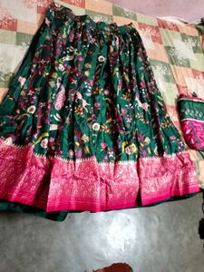 Unstitched Lhenga Choli