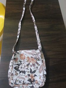 Floral Print Crossbody Bag
