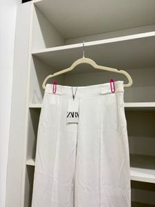 Zara White Trousers