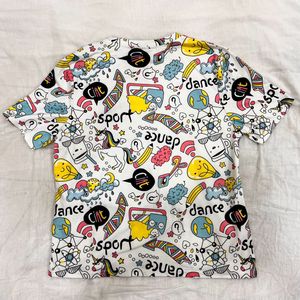 shein doodled tshirt
