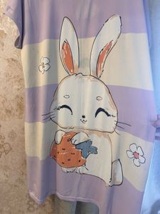 Cute Bunny Print Nightgown- Bust- 36/38 Loungewear