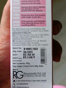 NAMYAA Hair Removal Cream Of Two Sets