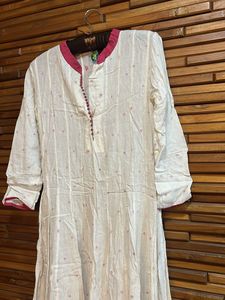 Elegant White Kurta
