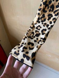 Leopard Tie Up Top