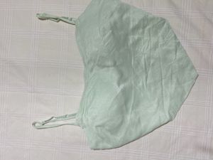 Backless Satin Top