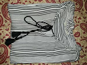 Striped Tassel Top