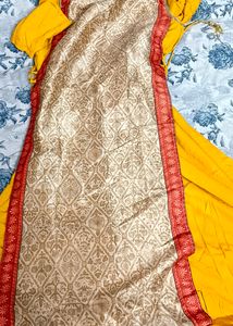 Designer Kurti Frock Style Double Palla