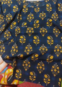 New Crepe Kurti Without Tag