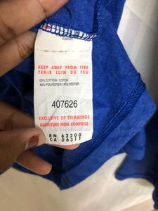 Puma Blue Long Sleeve hoodie