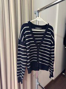 Striped Knit Cardigan