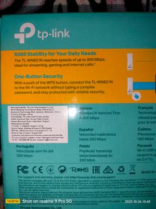 Tp Link 300 Mbps Wireless &amp; Usb Adapter
