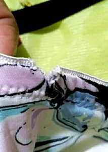 Multicolored Underwire Plus Size Bra