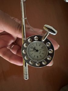 Vintage-Style Mini Telephone Table Clock