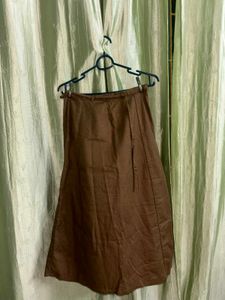 Brown Skirt from myntra