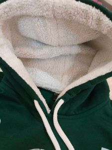 Burberry Warm&amp;fuzzy Green Hoodie
