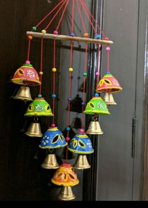 Rajasthani Handmade Positive Energy Wind Chime+fre