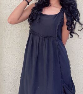 black one peace dress