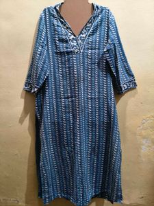 Long Kurta Blue