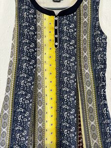 Multi Color Georgette Tunic