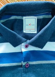 Roxtar Polo neck t-shirt