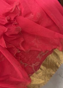 Hot Pink Indian Anarkali Dress