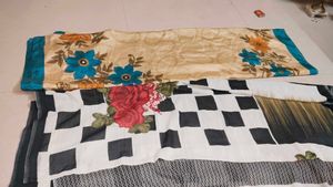 Floral Bedsheets &amp; Curtains Set