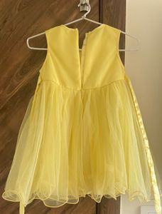 Cute Yellow Flower Dress