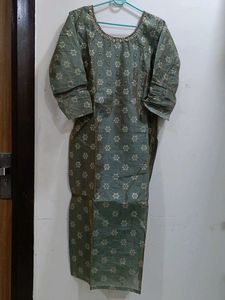 Kurta Pant Set With Dupatta