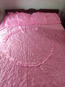 King Size Bedsheet With Pillow Covers