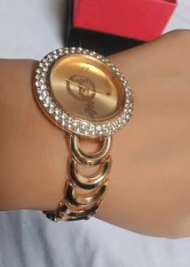 Elegant Gold RADO Watch