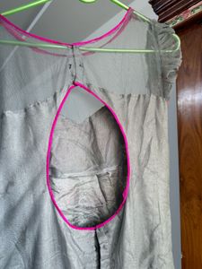 Drop Back Sangeet Dress