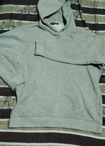 Grey Oversized Hoodie