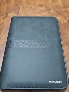 Leather Zip Diary With In Built Calculator